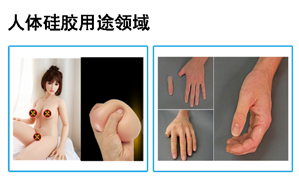 人體硅膠用途應用于哪些領域？