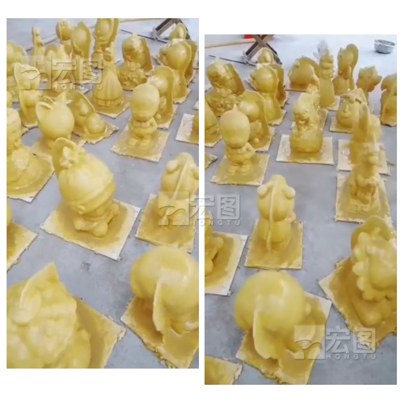 石膏娃娃硅膠模具投產 石膏娃娃硅膠模具投產