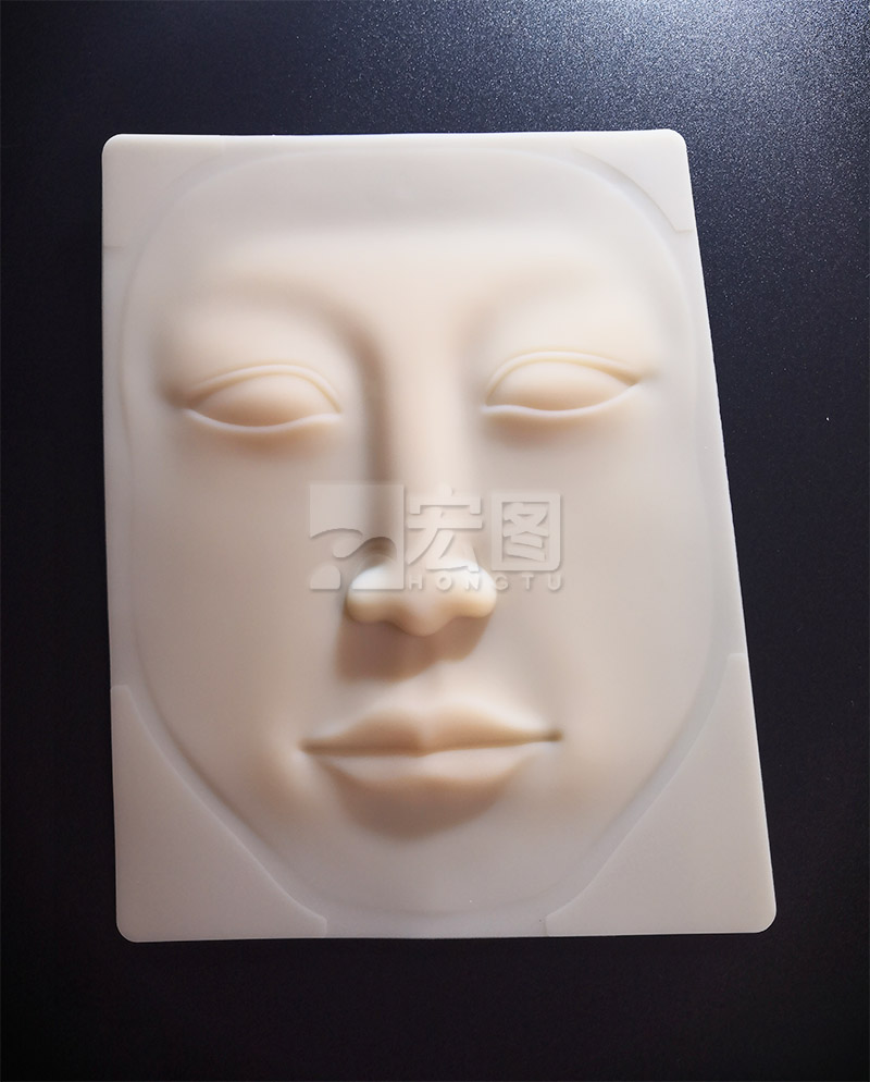 紋繡醫(yī)美練習皮-仿真人體面部 紋繡醫(yī)美練習皮-仿真人體面部